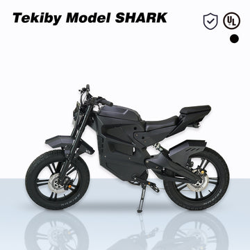 Tekiby Model Shark Mountain electric assist off-road bicycle 144km